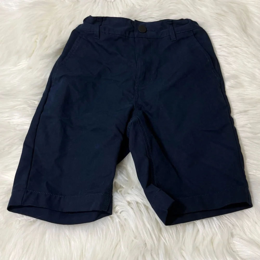 Old Navy Boys Size 10 Slim Flat Front Quick Dry Shorts in Navy